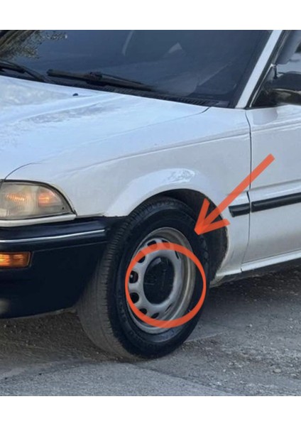 Toyota Corolla 1988-1992 Jant Göbeği 4 Ad.