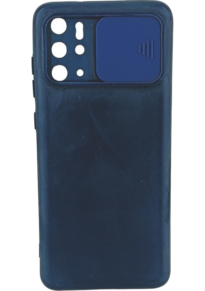 Samsung Galaxy S20 Plus Uyumlu Kamera Sürgülü Mat Silikon Kılıf