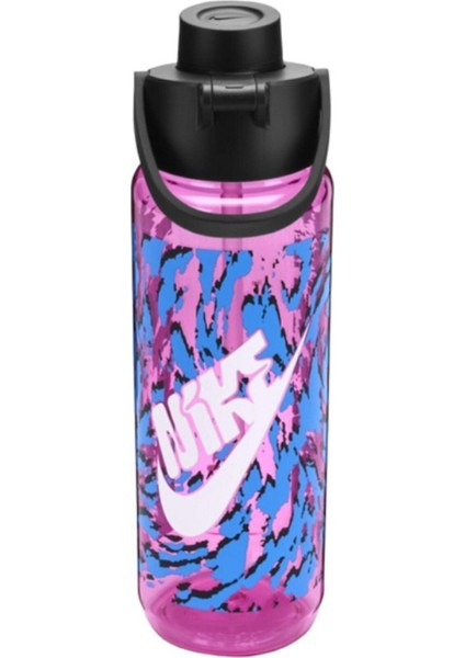 24 OZ Mavi-Pembe Yenilenme Damlalık Şişe, 700 ml, Plastik, Renkli, Sağlıklı ve Hafif