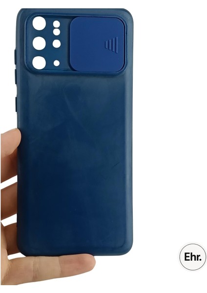 Samsung Galaxy S20 Plus Uyumlu Kamera Sürgülü Mat Silikon Kılıf fiyatları