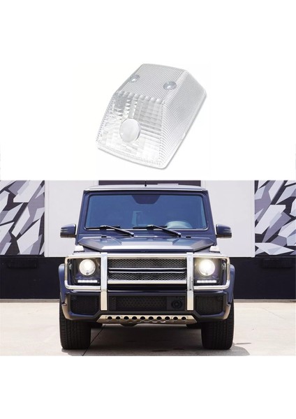 4638260057 Ön Dönüş Sinyal Lambası Kapağı Ön Köşe Lambası Dekoratif Kabuk Mercedes W463 G550 G500 G63 Amg 1990-18 (Yurt Dışından) fiyatları
