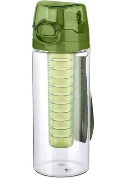 Yeşil 500 ml Sağlıklı ve Şık Plastik İçecek Kabı, Detoks Matara