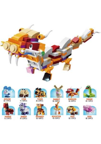 Bricks LEGO Hayvanlar 12IN1 232 Parça (SM198C) fiyatları