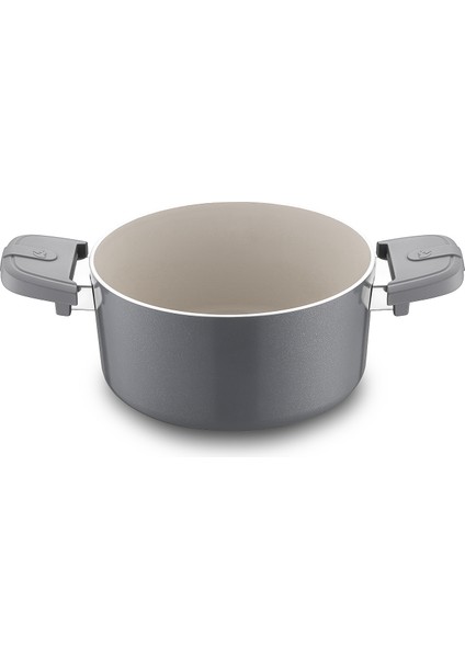 Swiss Crystal Grey 5 Parça Tencere Seti