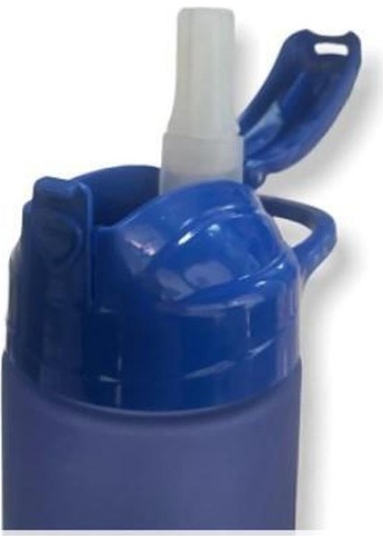 600 ml Şeffaf Tritan Çocuk Matara, Pipetli, Hafif ve Sağlam Tasarım Mavi modelleri