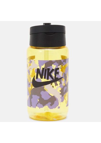 Sarı 16 Oz Yenilenebilir Sporcu Suluk, Sağlıklı ve Şık Tasarım, Plastik Malzeme, 0,47 L