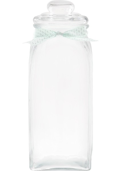 Odetta Kavanoz Kare - Mint Yeşili - 1450 ml