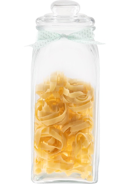 Odetta Kavanoz Kare - Mint Yeşili - 1450 ml