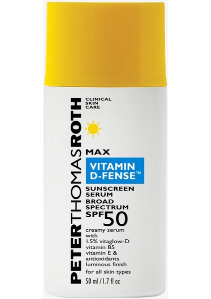 Max Vitamin D-Fense SPF50 Güneş Serumu 50ML