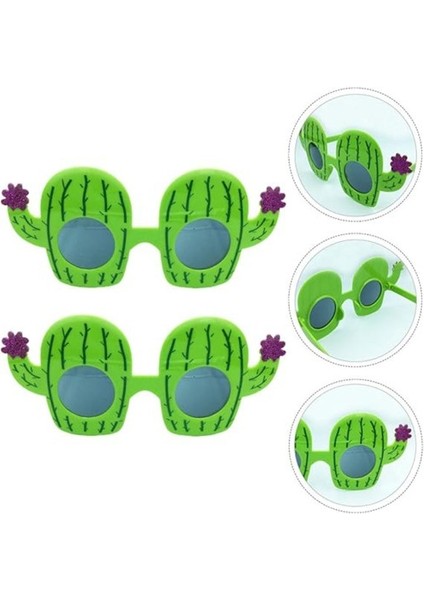 Büro Ev Ofis Etkinlik Gösteri Parti Kostüm Gözlüğü Için Kaktüs Hawaii Gözlük indirimleri
