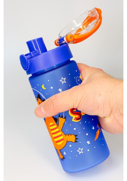 Kırmızı Çocuk Tritan Su Şişesi 500 mL, BPA'sız, Geniş Ağız, Plastik indirimleri