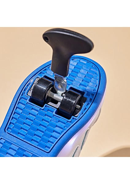 Çocuk Spor Ayakkabı Kız Curomi Kasnak Flaş Işık Paten (Yurt Dışından) fiyatları