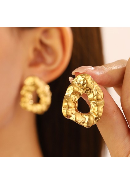 Kadın Düzensiz Şekilli Küpeler (Yurt Dışından)