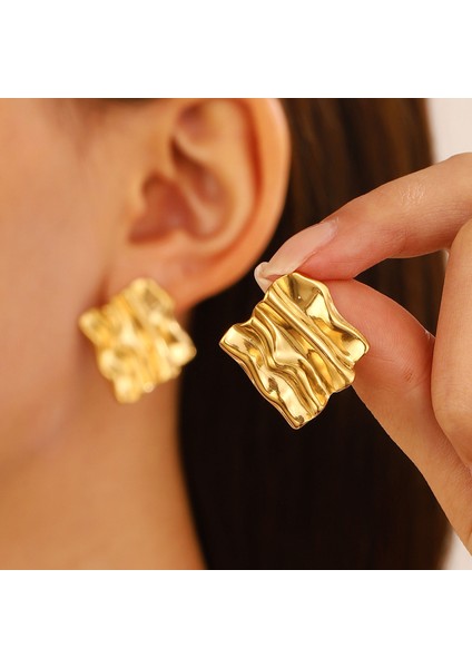 Kadın Düzensiz Şekilli Küpeler (Yurt Dışından)