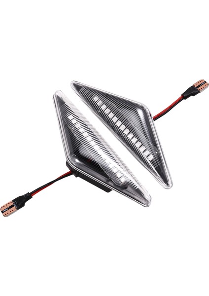 Araba Dinamik LED Yan Işaret Lambası Dönüş Sinyal Lambası Gösterge Lambası Ford Mondeo Mk3 2000-2007 Için (Yurt Dışından)