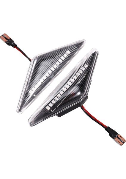 Araba Dinamik LED Yan Işaret Lambası Dönüş Sinyal Lambası Gösterge Lambası Ford Mondeo Mk3 2000-2007 Için (Yurt Dışından)