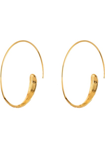 Niş Mizaç Metal Küpe Trendi Tasarım Küpeleri (Yurt Dışından)