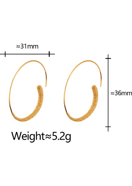 Niş Mizaç Metal Küpe Trendi Tasarım Küpeleri (Yurt Dışından) fiyatları