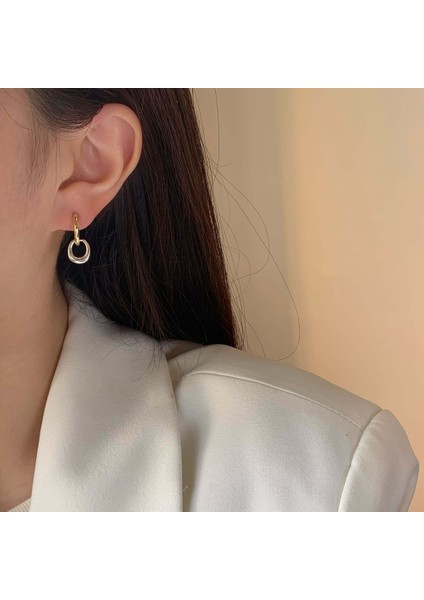 Niş Mizaç Metal Küpe Trendi Tasarım Küpeleri (Yurt Dışından) fiyatları