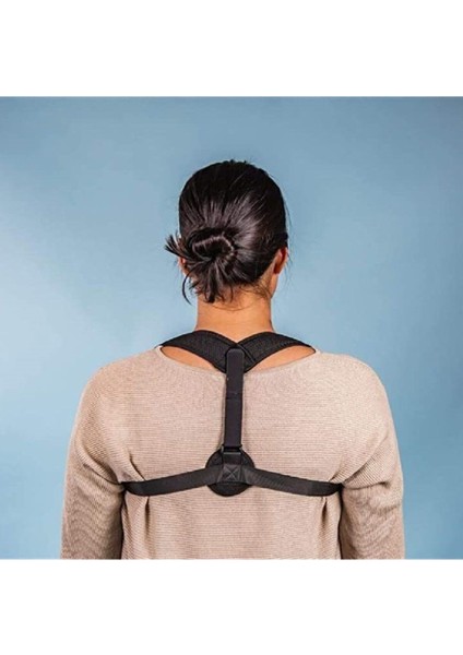 Siyah Ortobedik Duruş Korsesi, Bel ve Sırt Desteği, Rahat ve Etkili Kullanım