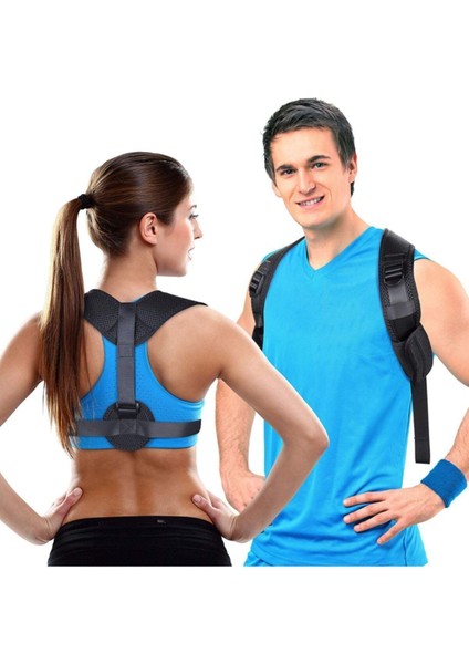 Siyah Ortobedik Duruş Korsesi, Bel ve Sırt Desteği, Rahat ve Etkili Kullanım modelleri