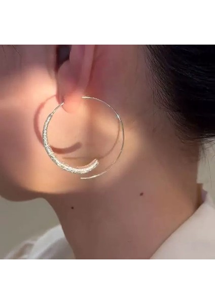 Niş Mizaç Metal Küpe Trendi Tasarım Küpeleri (Yurt Dışından) modelleri