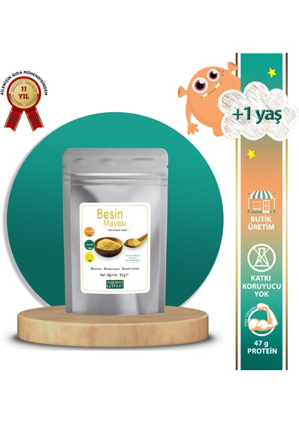 Besin Mayası (Katkısız-50 gram)