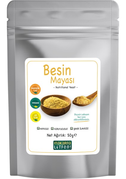 Besin Mayası (Katkısız-50 gram)