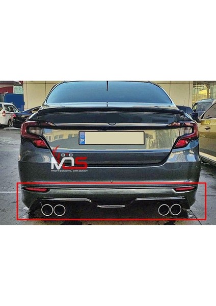 Fiat Egea Arka Tampon Eki Karlık Difüzör Fiberglass Boyasız Oto Mos Garaj Uyumlu modelleri