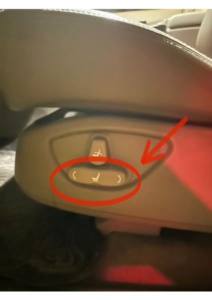 Ssangyong Kyron Koltuk Ayar Düğmesi Alt Parçası
