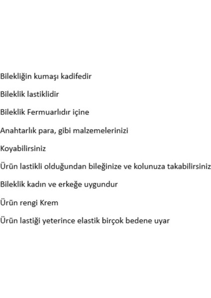 Bej lastikli kolluk, cüzdan ve fermuarlı anahtarlık, şık ve konforlu kullanım indirimleri