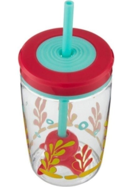 Füme ahtapot tasarımlı 420 ml renkli sıvı tutucu bardak, şık ve kullanışlı tasarım modelleri