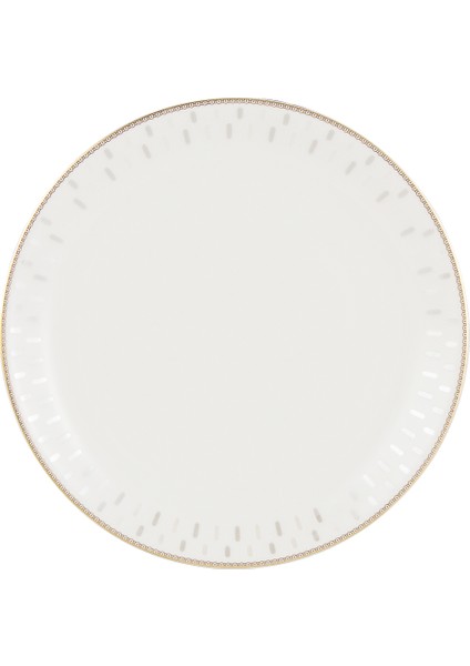 Mabella 6 Kişilik 30 Parça Yemek Takımı - Beyaz/bej fırsatları