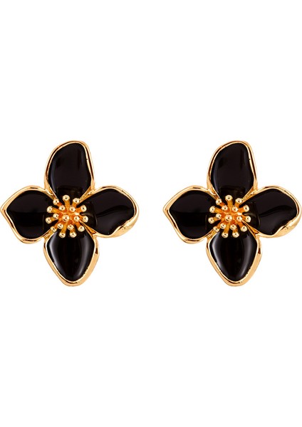 Niş Mizaç Metal Küpe Trendi Yüz Eşleşen Tasarım Kişilik Küpeleri (Yurt Dışından)