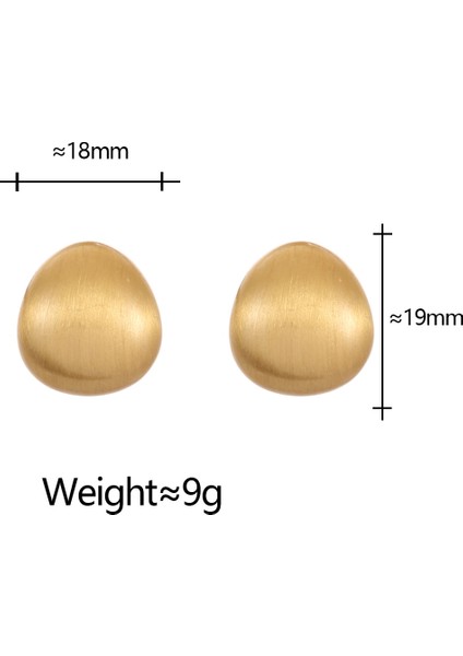 Cins Küpeler Kişilik Mizaç Tasarımı Çok Yönlü Moda Küpeler (Yurt Dışından) fiyatları