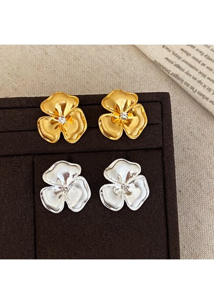 Niş Mizaç Metal Küpe Trendi Yüz Eşleşen Tasarım Kişilik Küpeleri (Yurt Dışından) modelleri