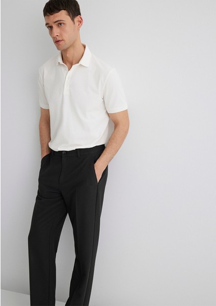 Beyaz Polo Tişört 0612011-70057