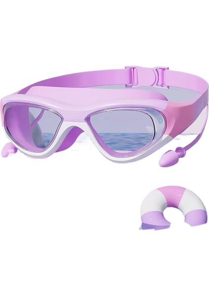 Çocuk Yüzme Gözlüğü 3-15 Yaş Için Su Geçirmez Buğu Önleyici Hd Yüzme Gözlükleri (Yurt Dışından)