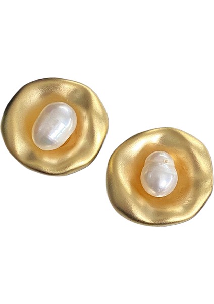 Niş Mizaç Küpe Trendi Banliyö Küpeleri ile Yüz (Yurt Dışından)