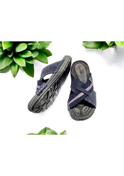 Çapraz Tasarım Deri Iç Taban Ev ve Dışarı Terliği fiyatları