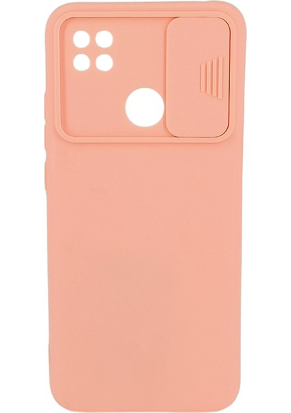 Xiaomi Redmi 9c Uyumlu Kamera Sürgülü Mat Silikon Kılıf