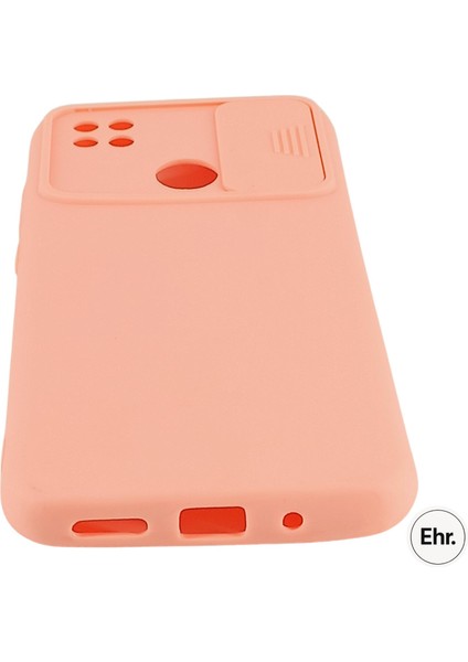 Xiaomi Redmi 9c Uyumlu Kamera Sürgülü Mat Silikon Kılıf modelleri