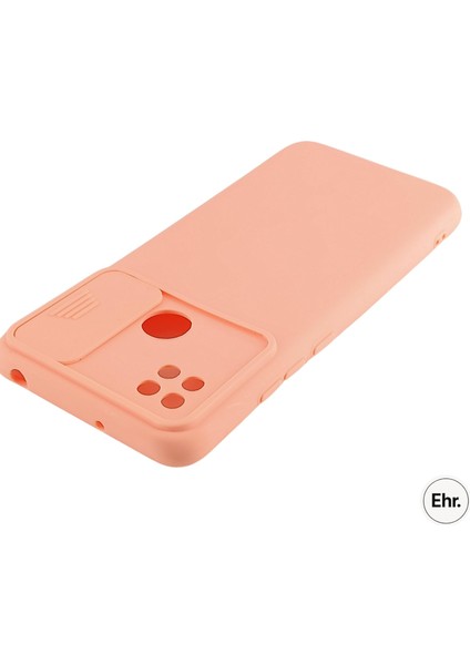 Xiaomi Redmi 9c Uyumlu Kamera Sürgülü Mat Silikon Kılıf fırsatları