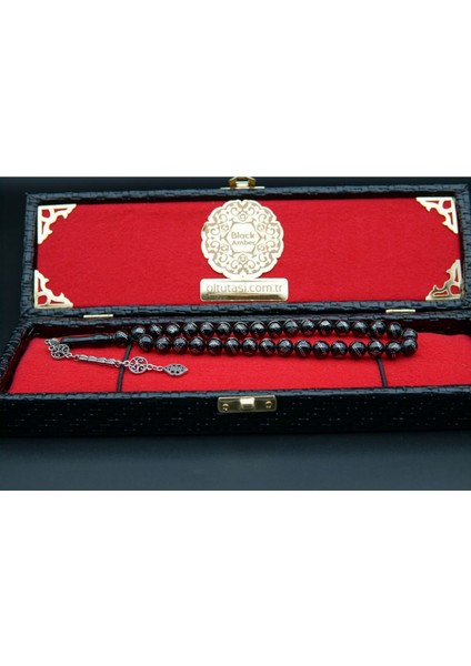 Yuvarlak Kesim Gümüş Nokta Işleme Oltutaşı Tesbih