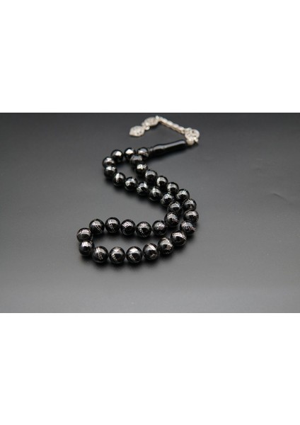 Yuvarlak Kesim Gümüş Nokta Işleme Oltutaşı Tesbih fırsatları