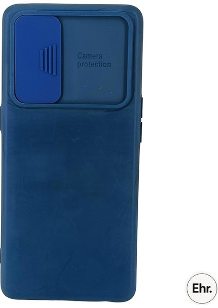Oppo Reno 4 Uyumlu Kamera Sürgülü Mat Silikon Kılıf modelleri