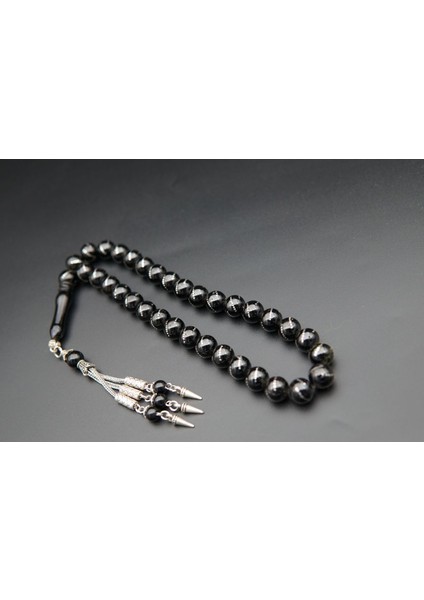 Yuvarlak Kesim Nokta Işleme Gümüş Oltutaşı