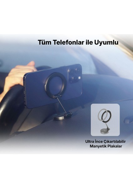 Easydash Pro M Magsafe Uyumlu Araç Içi Telefon Tutucu 2TT41 indirimleri
