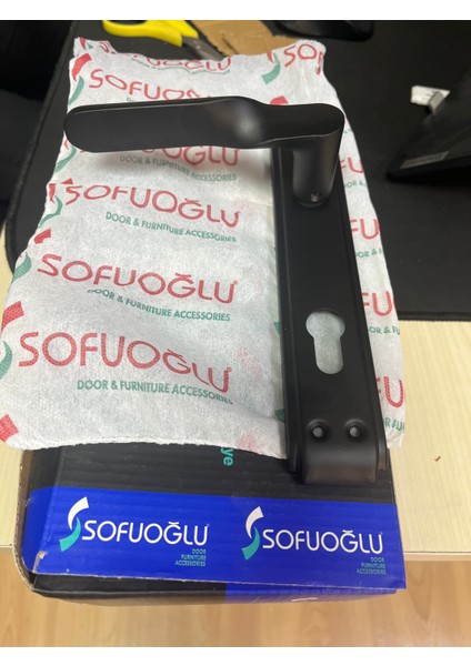 Lüx Paslanmaz Sofuoğlu Siyah Anka Mat Yale-Cümle Kapı Kolu 1. Sınıf