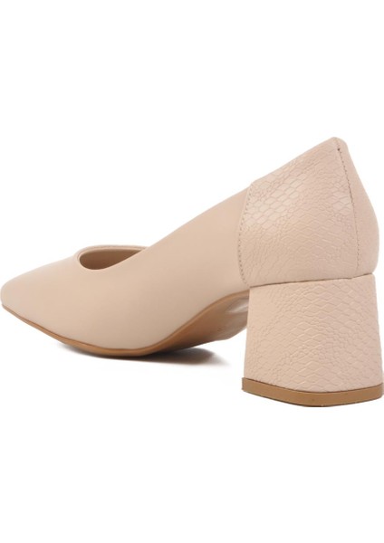 Bej Kadın Topuklu Ayakkabı 312352 Z fırsatları